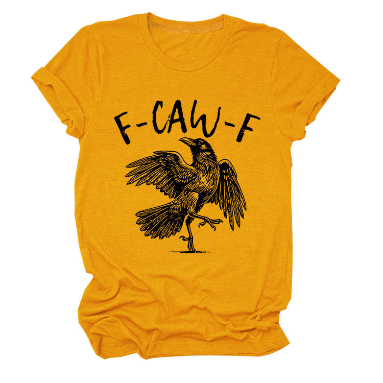 🏆LAST DAY SALE: Only $24.99!🔥 Humorous Crow Graphic T-Shirt – Say It With a Caw!