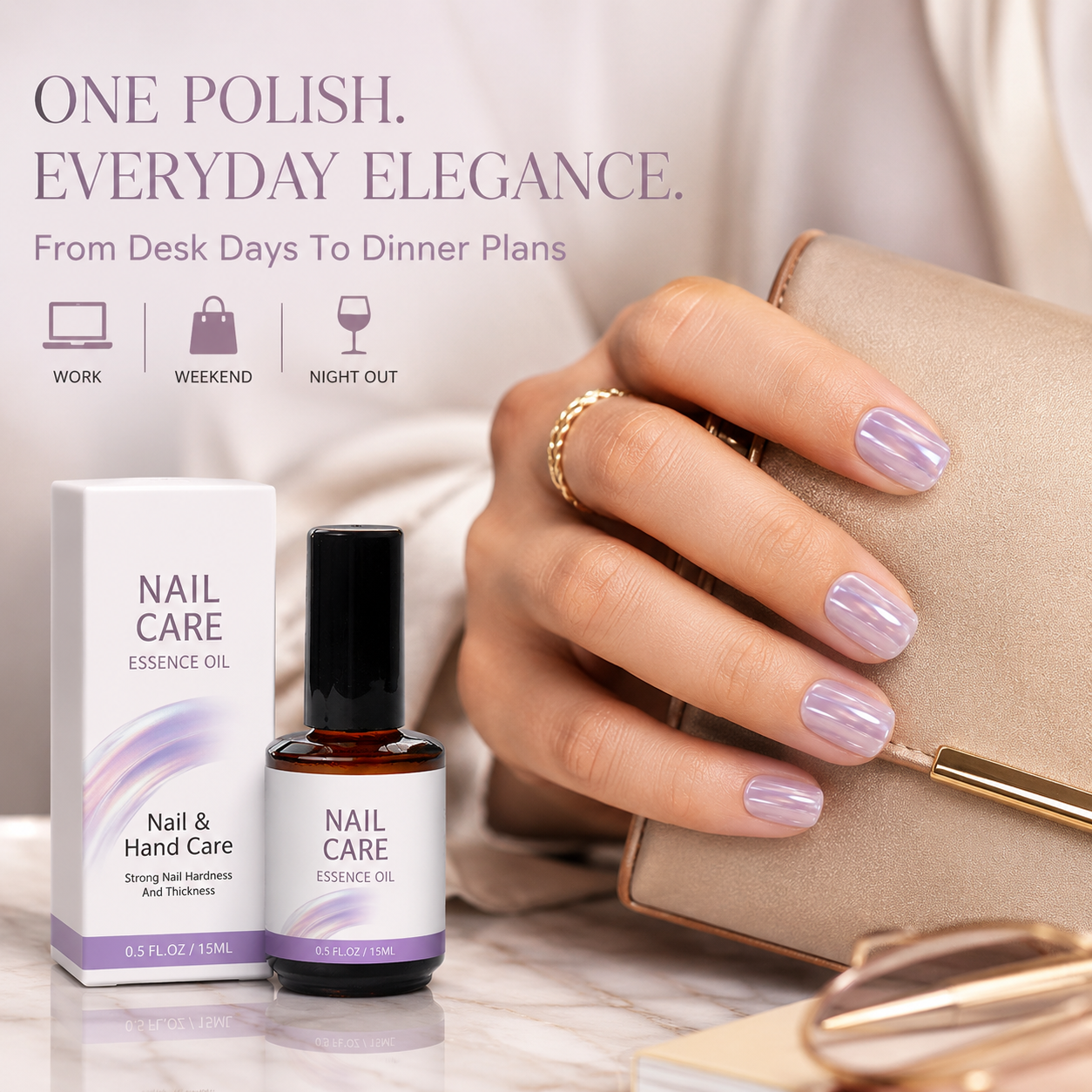 Professional Milk Protein Nail Strengthener