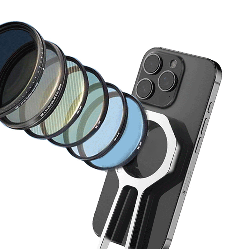 4 in 1 Portable Magnetic Mobile Phone Holder with Climbing Buckle Design