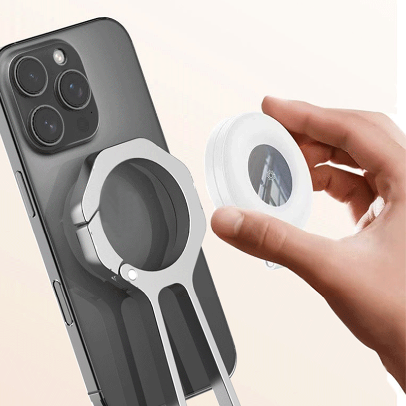 4 in 1 Portable Magnetic Mobile Phone Holder with Climbing Buckle Design