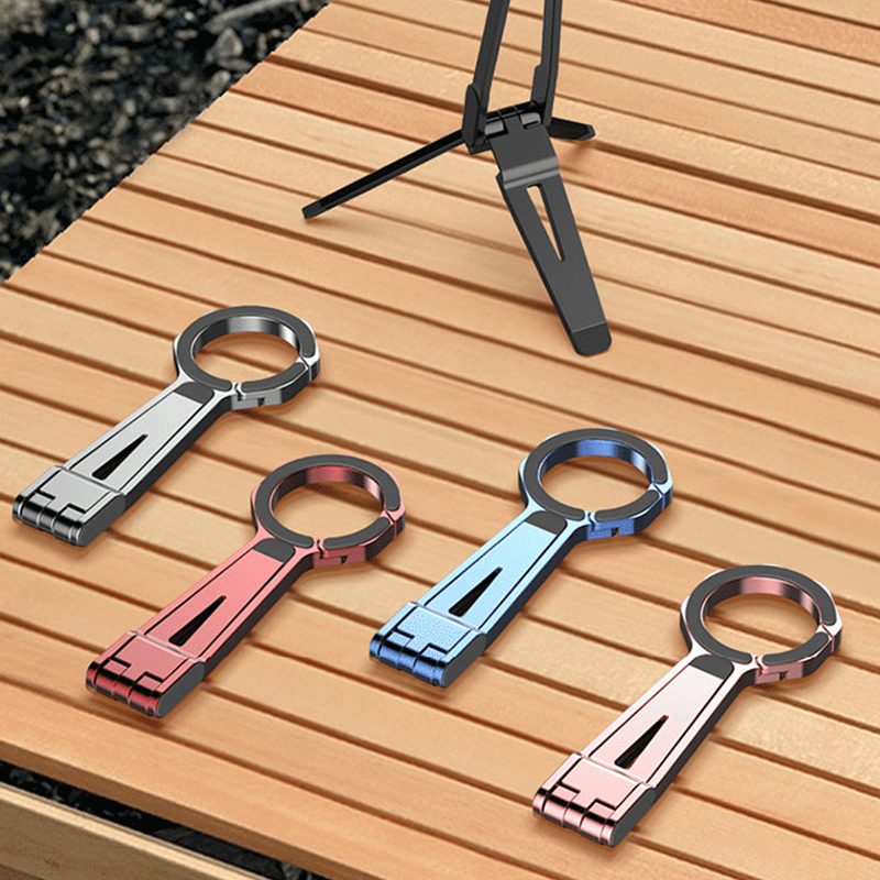 4 in 1 Portable Magnetic Mobile Phone Holder with Climbing Buckle Design