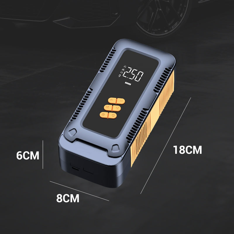 Portable Car Jump Starter with Air Compressor