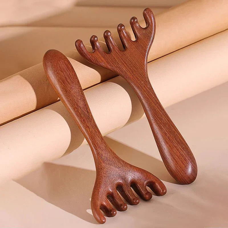 5-Speed Handheld Massager Ring with Adjustable Belt
