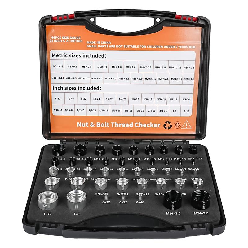 💐50% OFF ! Pro Thread Gauge Kit – Precise Inspection of Fasteners ⚙️🔍【Exceptional Price】