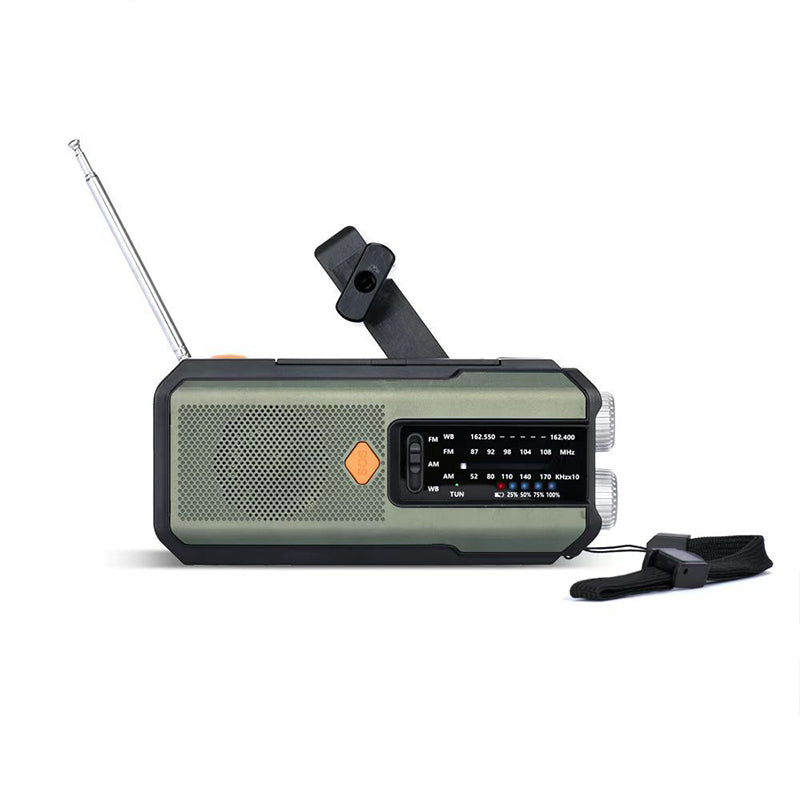 📢📢50% OFF !! ⏰Solar Hand-Crank Emergency Weather Radio