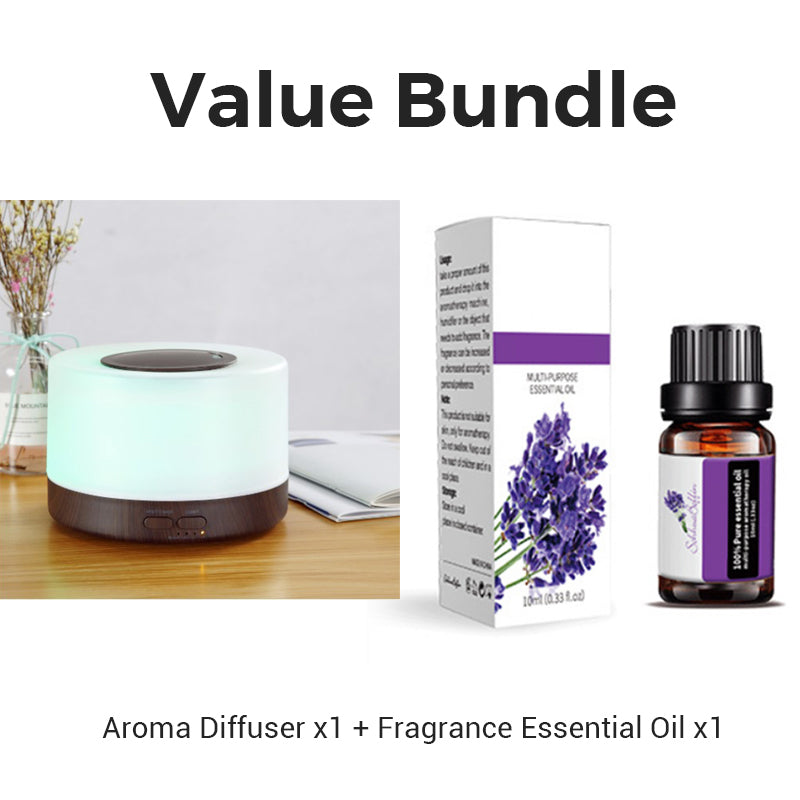 Ultrasonic Aroma Diffuser with LED Light