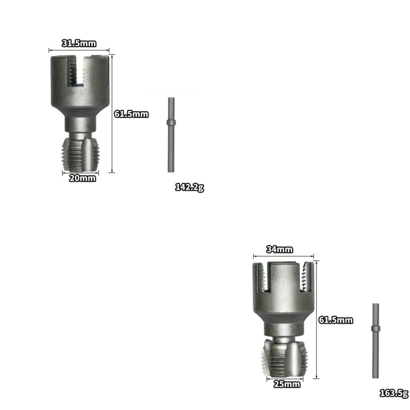 🔧 Carbon Steel Pipe Thread Cutting & Re-Threading Tool