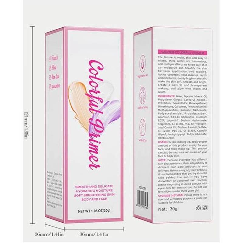✨ 3-in-1 Color-Correcting Makeup Primer
