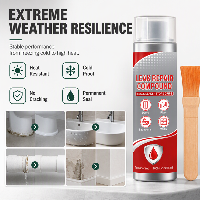 🛠️ Brush-On Waterproof Leak Repair Compound