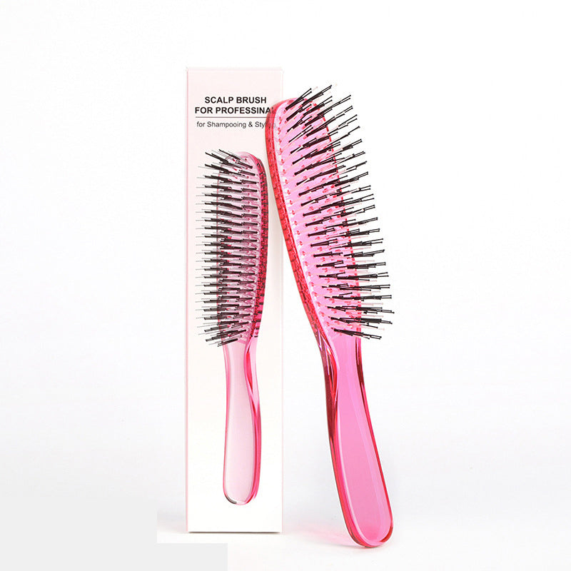 💇 Portable Detangling & Scalp Massage Hairbrush