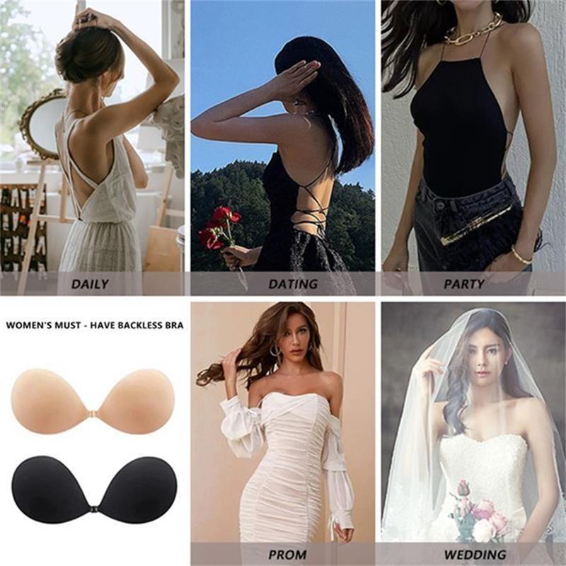 Adhesive invisible gathering bras(Choice of 87% of customers)
