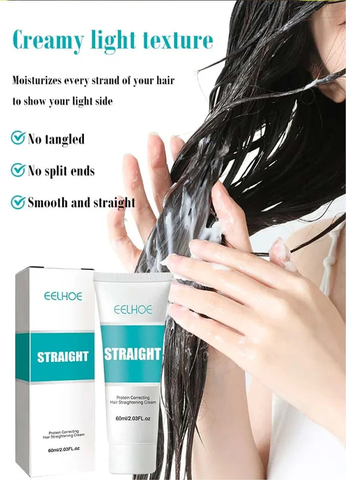 🔥Buy 2 get 1 free-Silk and Keratin Treatment Hair Straightening Cream