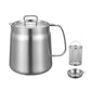 🍳 2-in-1 Stainless-Steel Frying & Oil-Straining Pot Set