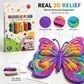 🎨 Puffy 3D Drawing Pens – Raised-Effect Craft Set