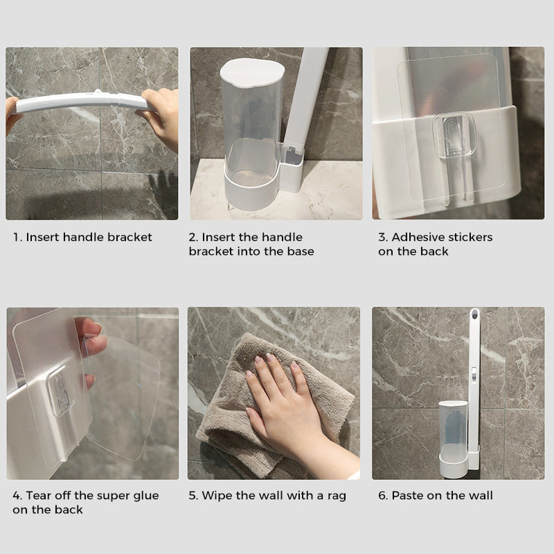 🥳2026 HOT SALE🥳💞50K+ SOLD!💦🧽 50% OFF! Hands-Free Toilet Tool – Disposable heads, powerful clean. No touching germs, no storing dirty brushes. Simple & smart. ✅🚽