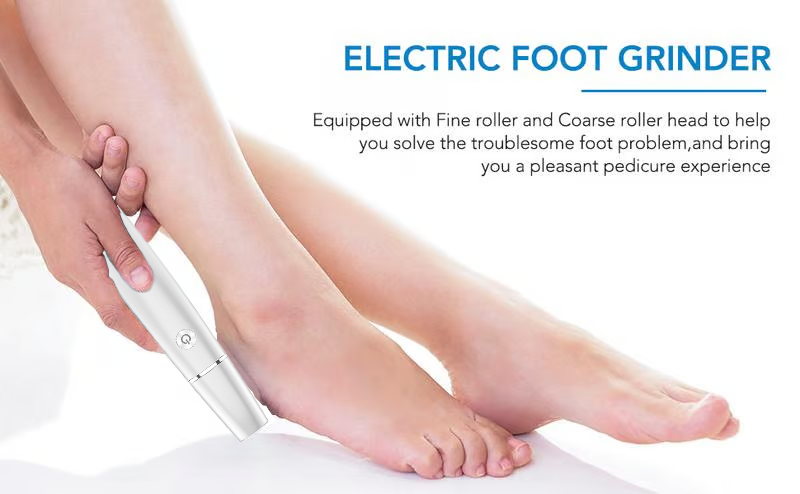 🥳2026 HOT SALE🥳💞50K+ SOLD!💥🎁✨ 50% OFF! Electric Feet Callus Remover – 360° roller, 3 speeds. Safe for dry & wet use. USB rechargeable, 100 mins runtime. Baby‑soft feet at home. 🦶💨