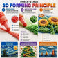 🎨 Puffy 3D Drawing Pens – Raised-Effect Craft Set