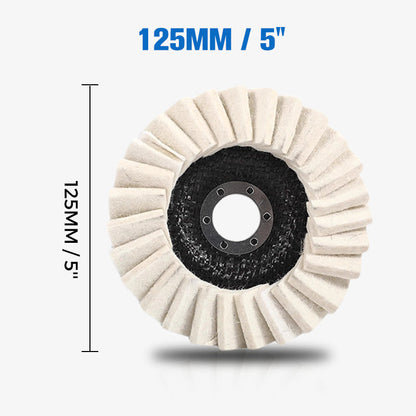 🎉BUY MORE GET MORE FREE🎁Wool Felt Flap Polishing Disc