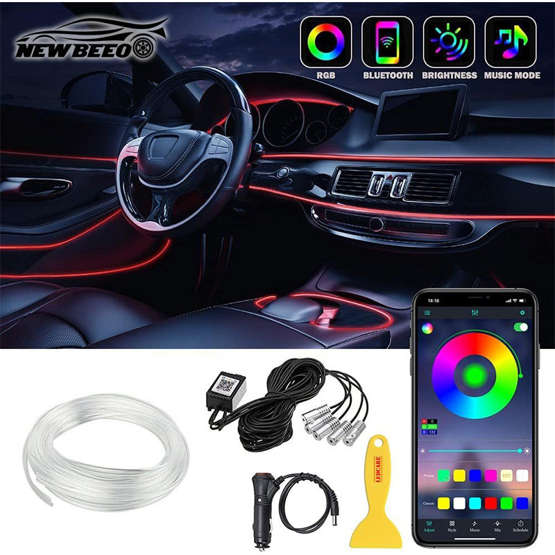 🌈 Car Interior LED Ambient Light Strip