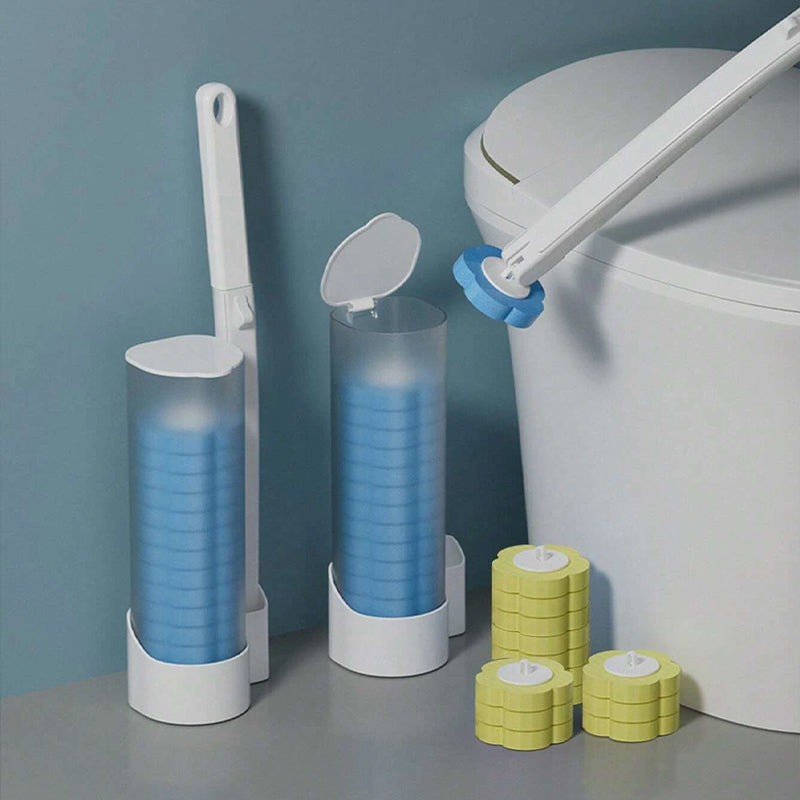 🥳2026 HOT SALE🥳💞50K+ SOLD!💦🧽 50% OFF! Hands-Free Toilet Tool – Disposable heads, powerful clean. No touching germs, no storing dirty brushes. Simple & smart. ✅🚽