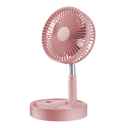 🌀 50% OFF NOW! 🔋 Telescopic Folding USB Charging Fan – Adjustable height, quiet operation & portable – perfect for desk, travel or outdoor use 💨