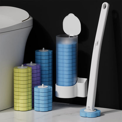 🥳2026 HOT SALE🥳💞50K+ SOLD!💦🧽 50% OFF! Hands-Free Toilet Tool – Disposable heads, powerful clean. No touching germs, no storing dirty brushes. Simple & smart. ✅🚽