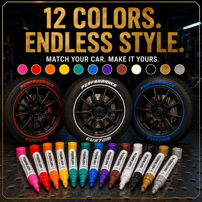 Oil-Based Waterproof Tire Marker Pen