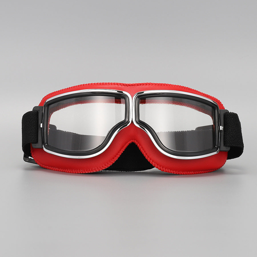 💐50% OFF ! Essential Motorcycle Gear – Vintage Anti-Fog Goggles 🛵🛡️【Special Offer】