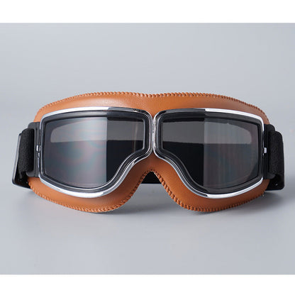 💐50% OFF ! Essential Motorcycle Gear – Vintage Anti-Fog Goggles 🛵🛡️【Special Offer】