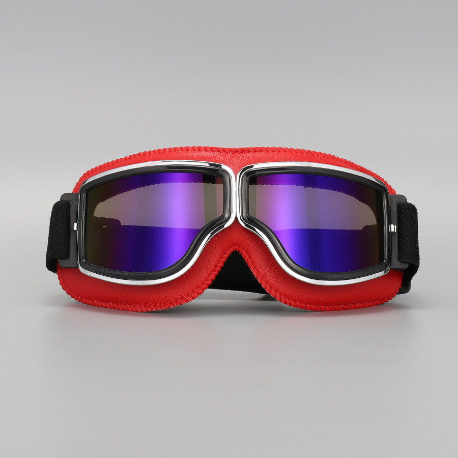 💐50% OFF ! Essential Motorcycle Gear – Vintage Anti-Fog Goggles 🛵🛡️【Special Offer】