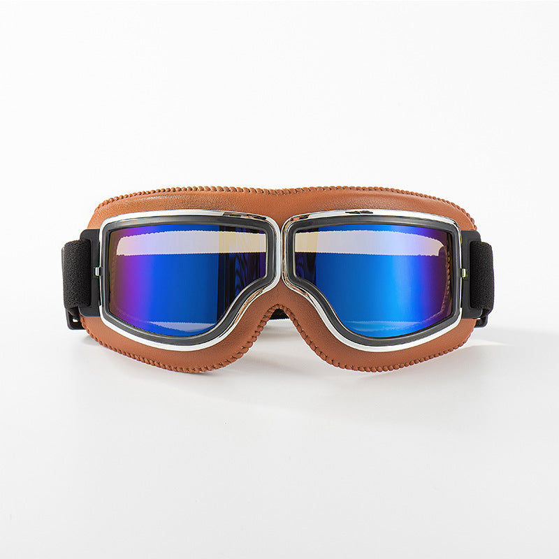 💐50% OFF ! Essential Motorcycle Gear – Vintage Anti-Fog Goggles 🛵🛡️【Special Offer】