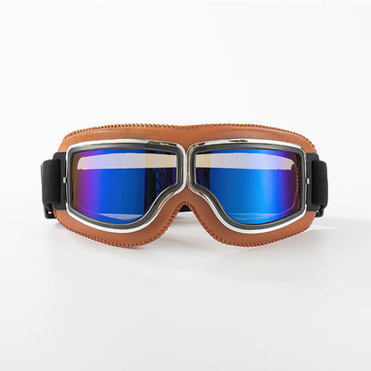 💐50% OFF ! Essential Motorcycle Gear – Vintage Anti-Fog Goggles 🛵🛡️【Special Offer】