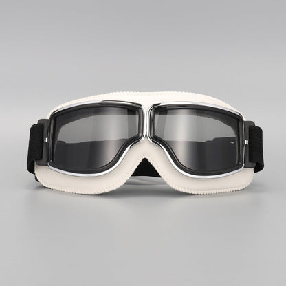 💐50% OFF ! Essential Motorcycle Gear – Vintage Anti-Fog Goggles 🛵🛡️【Special Offer】