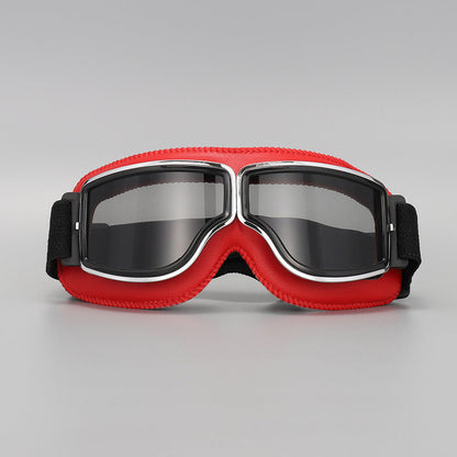 💐50% OFF ! Essential Motorcycle Gear – Vintage Anti-Fog Goggles 🛵🛡️【Special Offer】