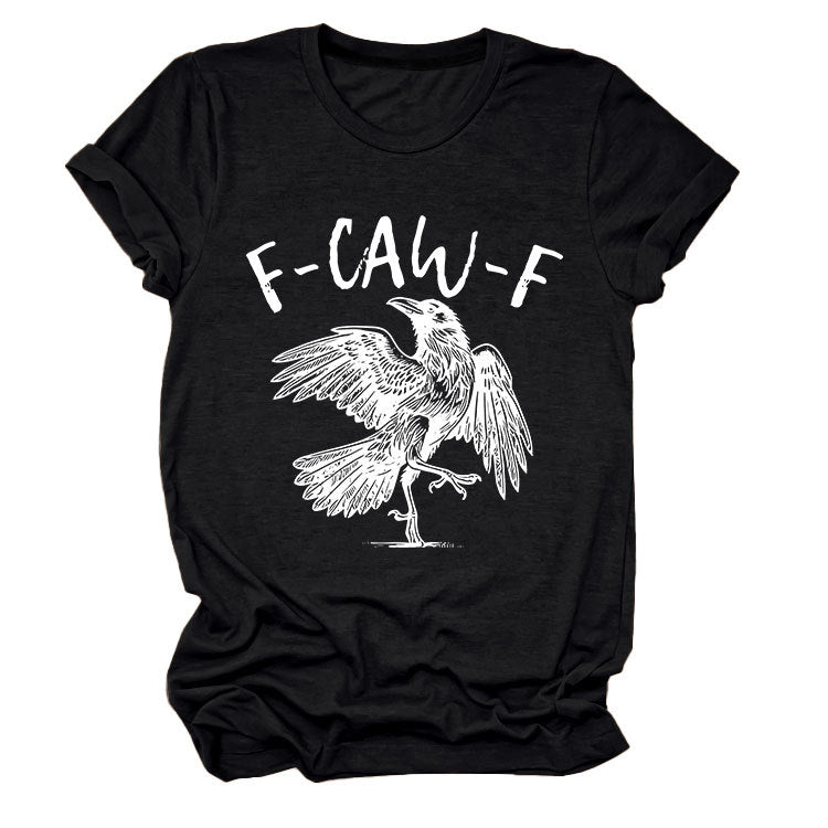 🏆LAST DAY SALE: Only $24.99!🔥 Humorous Crow Graphic T-Shirt – Say It With a Caw!