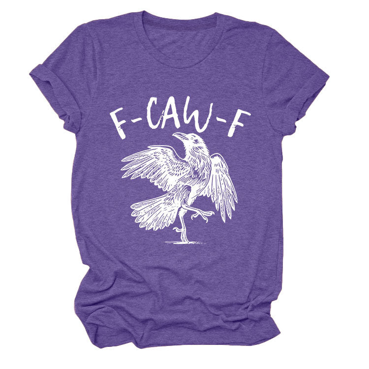 🏆LAST DAY SALE: Only $24.99!🔥 Humorous Crow Graphic T-Shirt – Say It With a Caw!