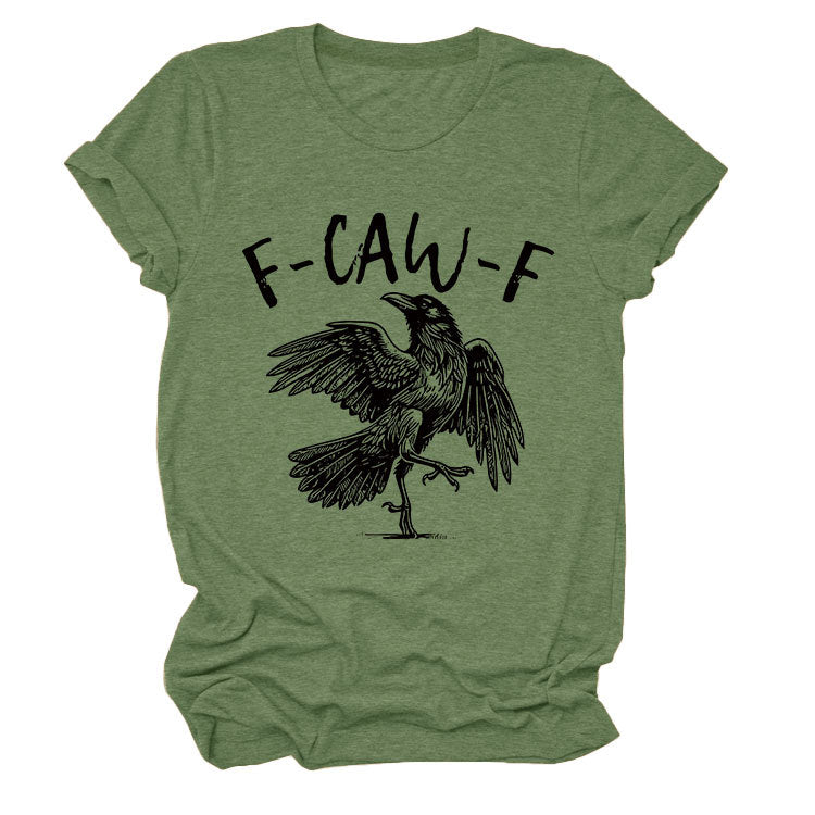 🏆LAST DAY SALE: Only $24.99!🔥 Humorous Crow Graphic T-Shirt – Say It With a Caw!