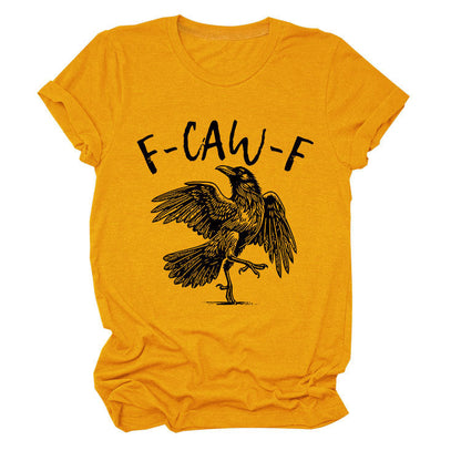 🏆LAST DAY SALE: Only $24.99!🔥 Humorous Crow Graphic T-Shirt – Say It With a Caw!