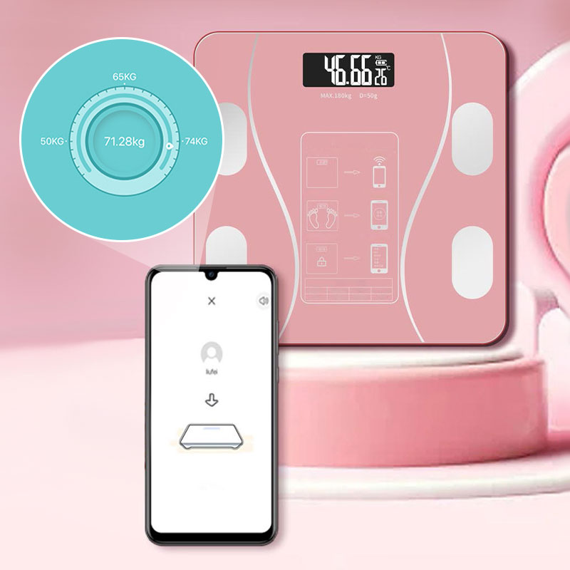 ⏳LAST DAY SALE 50% OFF🔥Smart BMI Digital Wireless Weight Scales with LCD Display