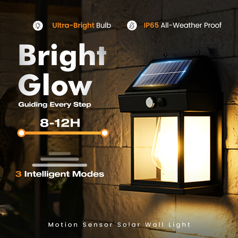☀️ 50% OFF NOW! 🌙 Solar Powered Wall Light – Motion Sensor & Weatherproof 🏡