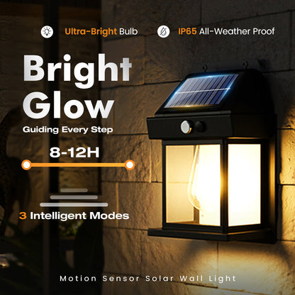 ☀️ 50% OFF NOW! 🌙 Solar Powered Wall Light – Motion Sensor & Weatherproof 🏡