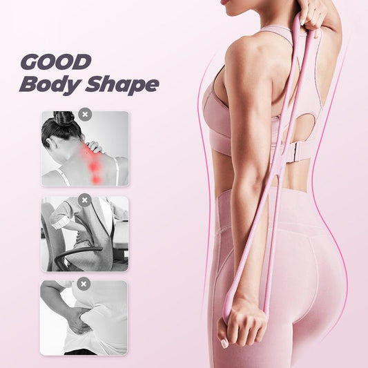 🎁Final Hours Flash Sale $22.99!!⚡Figure 8 TPE Resistance Bands – Yoga & Gym Training Gear