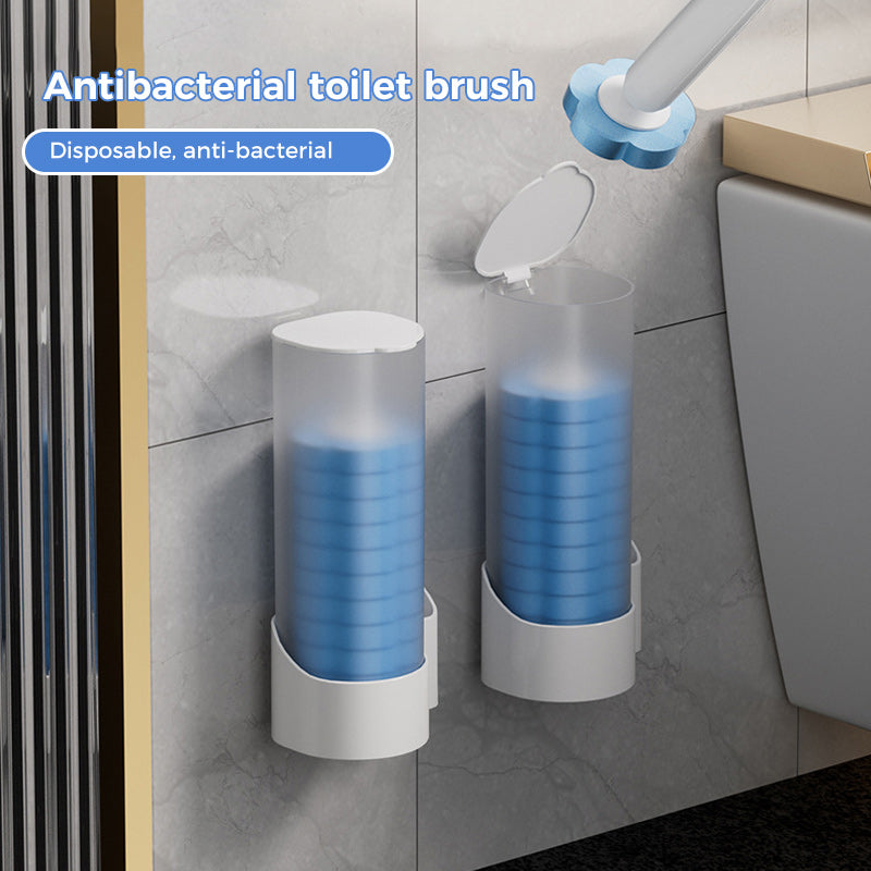🥳2026 HOT SALE🥳💞50K+ SOLD!💦🧽 50% OFF! Hands-Free Toilet Tool – Disposable heads, powerful clean. No touching germs, no storing dirty brushes. Simple & smart. ✅🚽