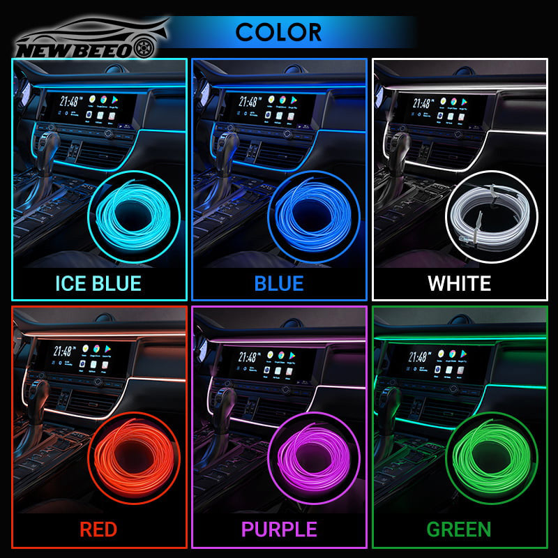 🌈 Car Interior LED Ambient Light Strip