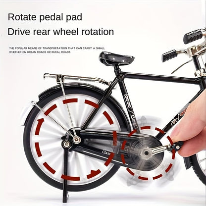 🔥 50% OFF 💖 DIY Alloy Mini Bicycle Model
