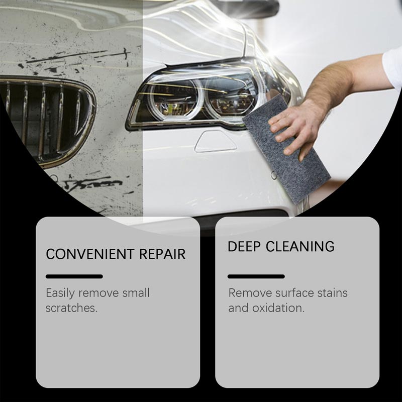 🎁Hot sale ✨Car Scratch Remover Wax with Nano Cloth