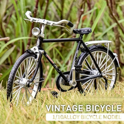 🔥 50% OFF 💖 DIY Alloy Mini Bicycle Model