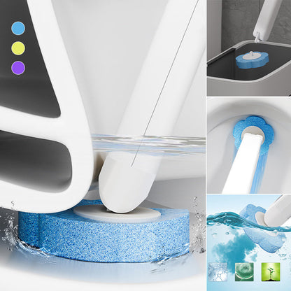 🥳2026 HOT SALE🥳💞50K+ SOLD!💦🧽 50% OFF! Hands-Free Toilet Tool – Disposable heads, powerful clean. No touching germs, no storing dirty brushes. Simple & smart. ✅🚽