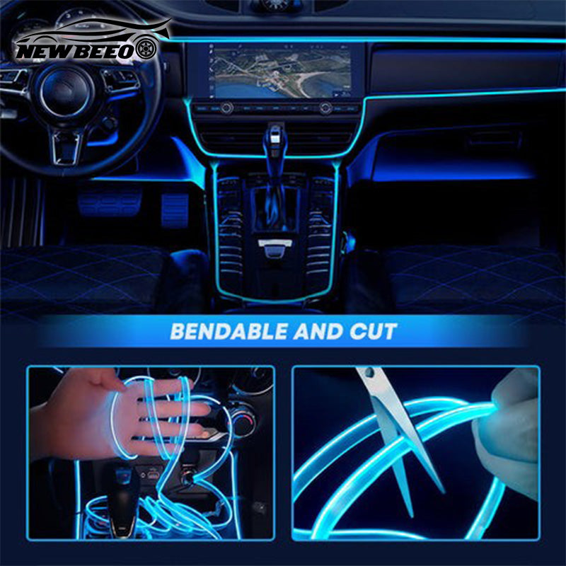 🌈 Car Interior LED Ambient Light Strip