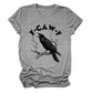🏆LAST DAY SALE: Only $24.99!🔥 Humorous Crow Graphic T-Shirt – Say It With a Caw!